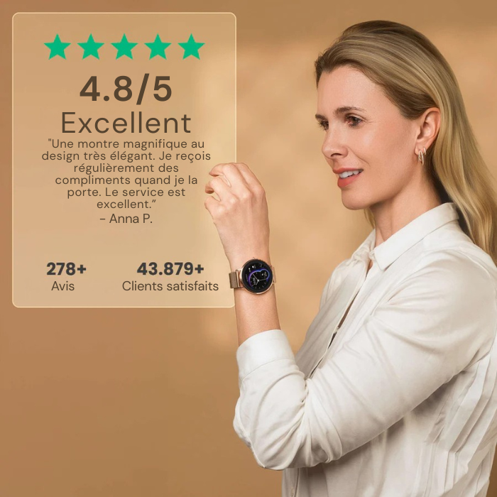 Pure Élégance - Montre connectée