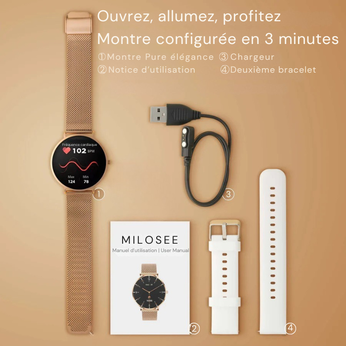 Pure Élégance - Montre connectée