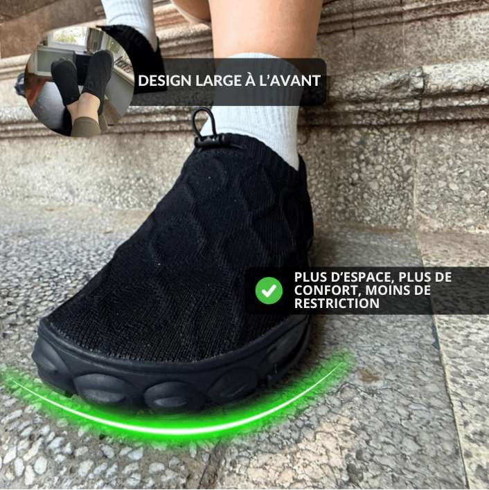 PiéNuva™ - Chaussures anti-chutes enfilables