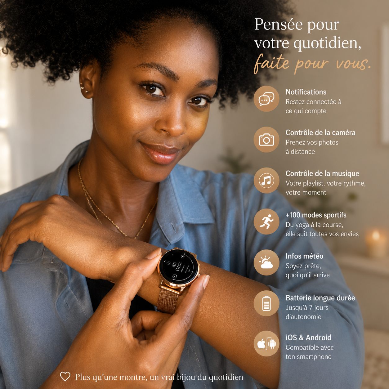 Pure Élégance™ - le bijou connecté