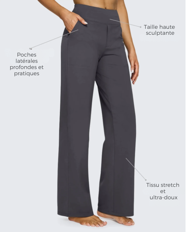 Pantalon Mila – Parfait du bureau à la salle de sport
