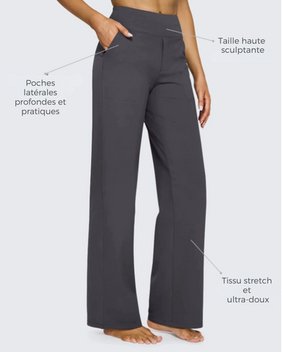 Pantalon Mila – Parfait du bureau à la salle de sport