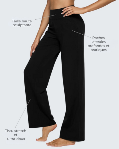 Pantalon Mila – Parfait du bureau à la salle de sport