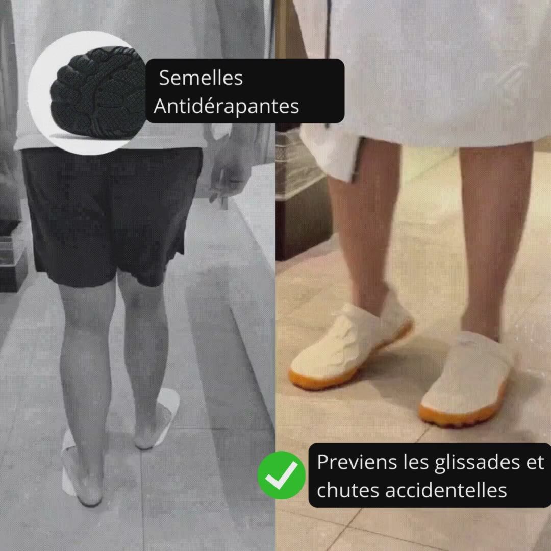 PiéNuva™ - Chaussures anti-chutes enfilables
