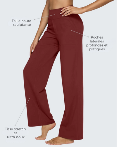 Pantalon Mila – Parfait du bureau à la salle de sport